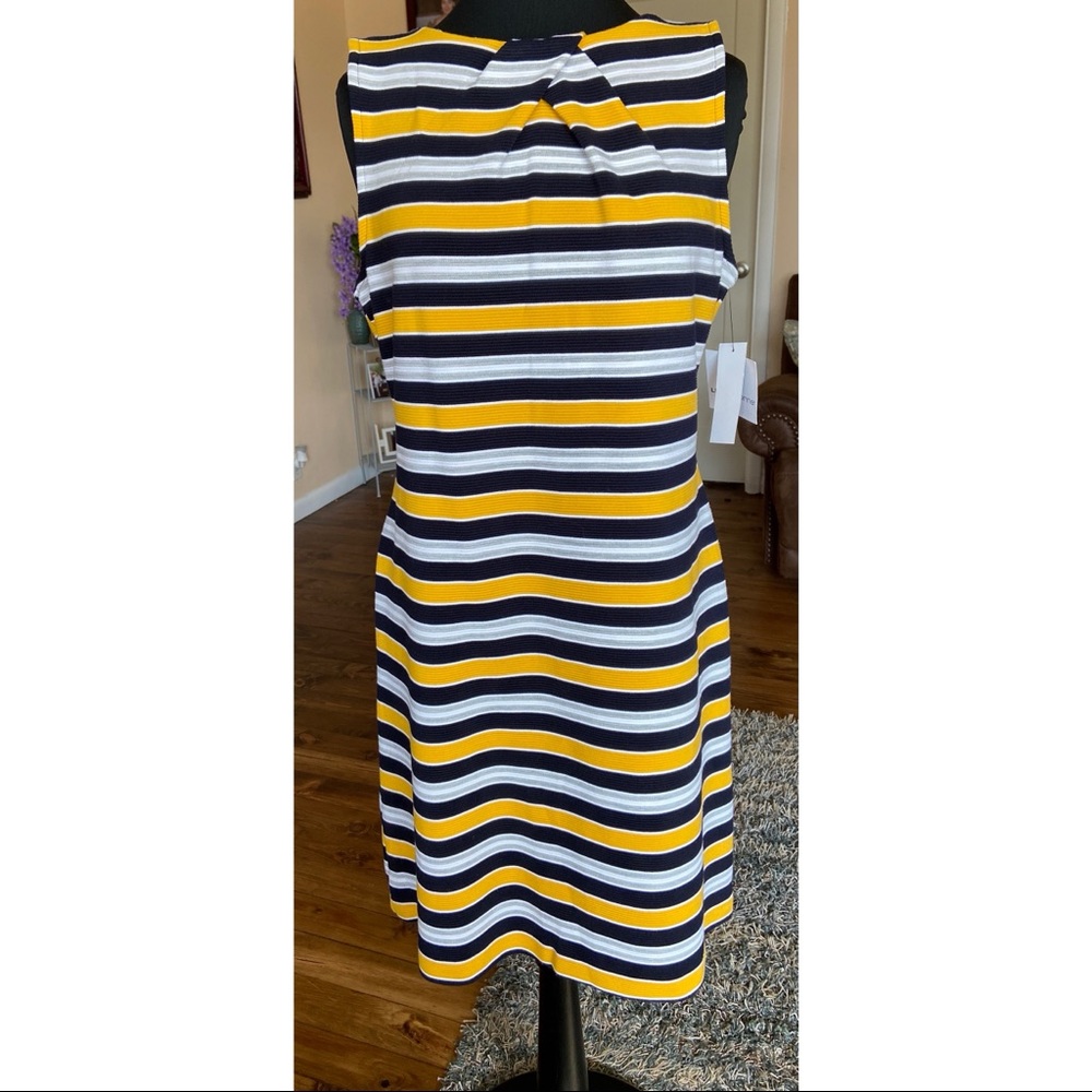Liz Claiborne Striped Sleeveless Dress